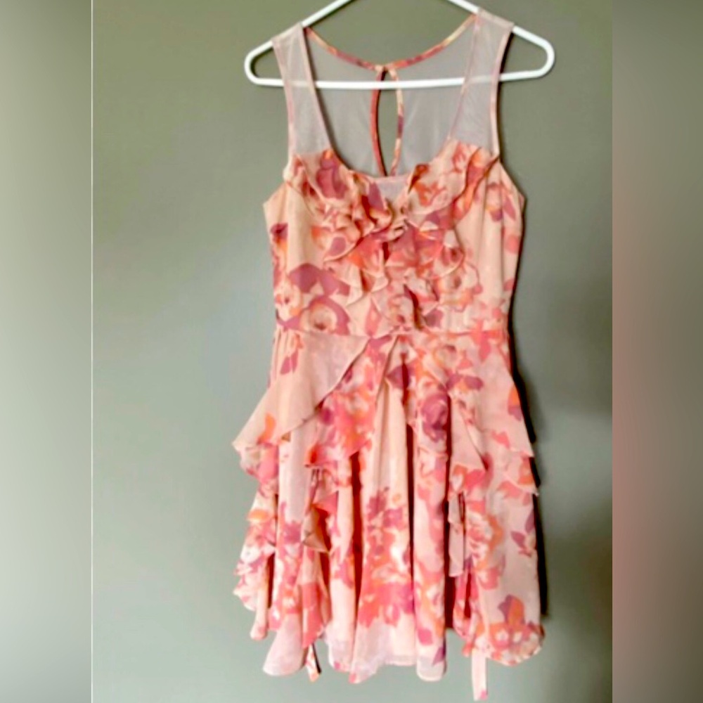 Pink Floral dress